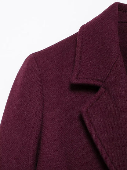 Burgundy Woolen